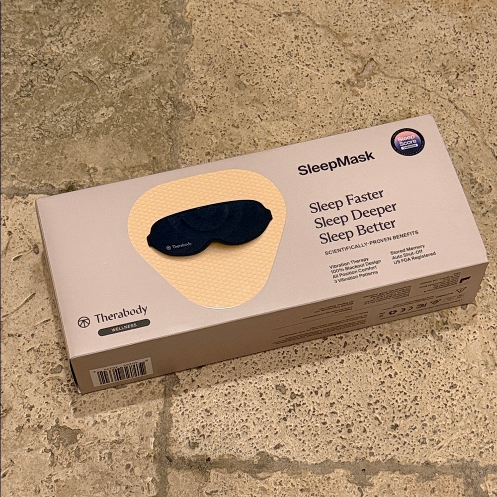 Therabody SleepMask in Midnight Blue